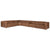 CHATELIAN LEATHER SECTIONAL OILED TIMBER