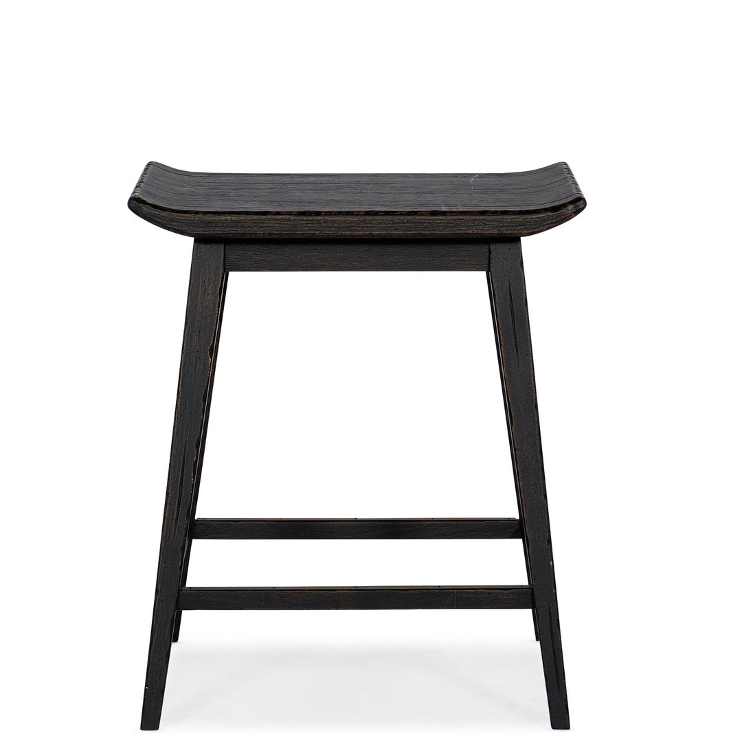 COMMERCE & MARKET SCOOPED COUNTER STOOL