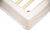 NATURAL WHITE COTTON SLIPCOVER QUEEN BED