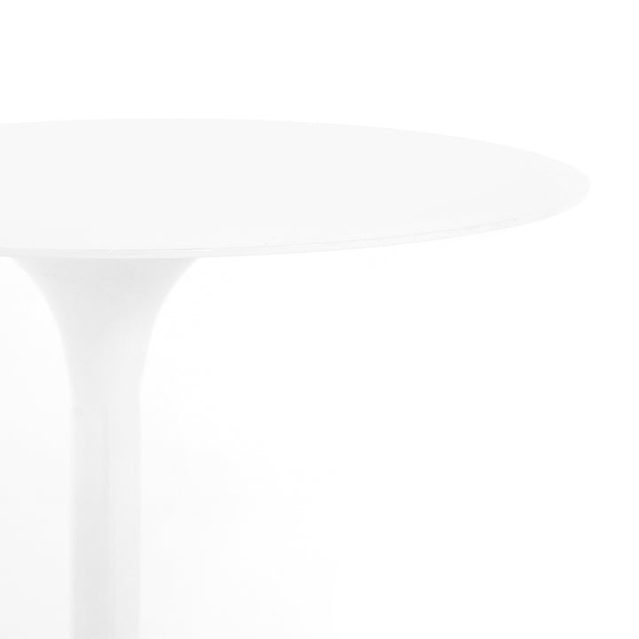TULIP SIDE TABLE: WHITE