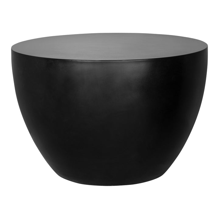 INSITU CONCRETE SIDE TABLE: BLACK