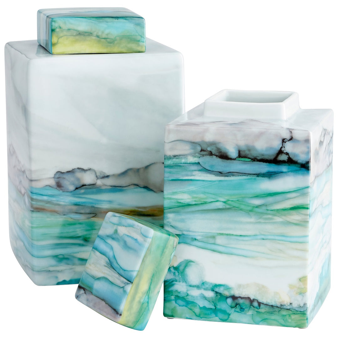 JADE WATER COLOR CONTAINERS