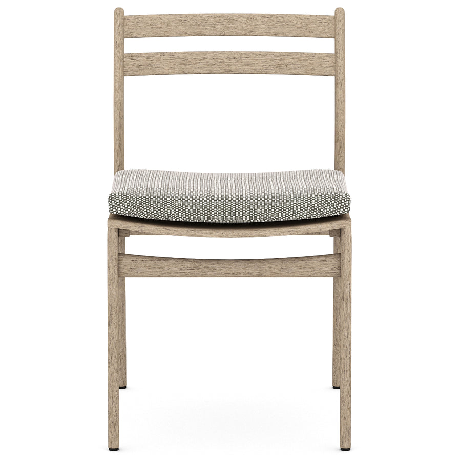 ATHERTON OUTDOOR DINING CHAIR: WASHED BROWN