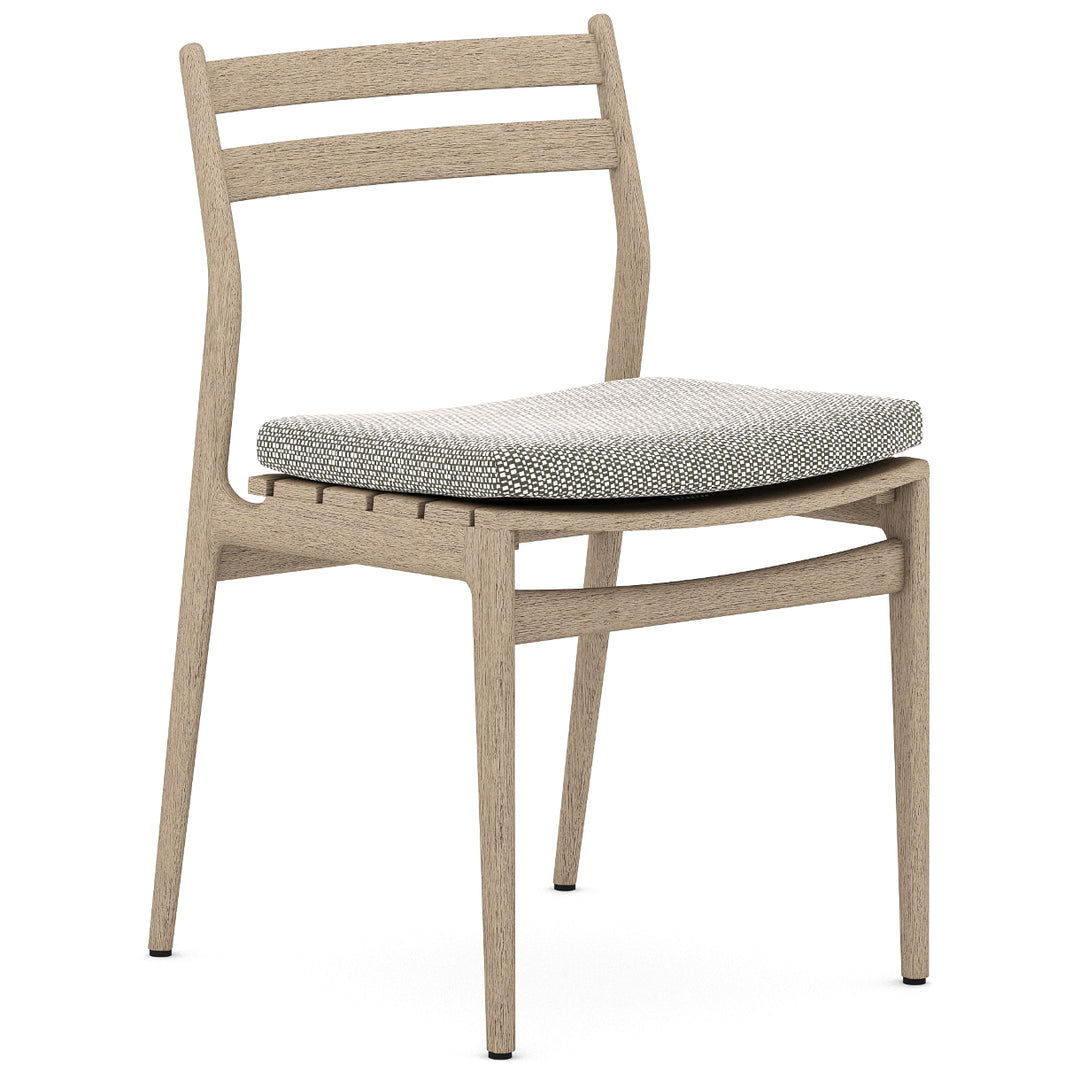 ATHERTON OUTDOOR DINING CHAIR: WASHED BROWN
