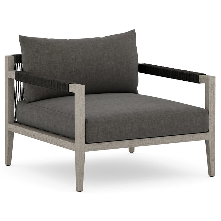 SHERWOOD OUTDOOR CHAIR: WEATHERED GREY