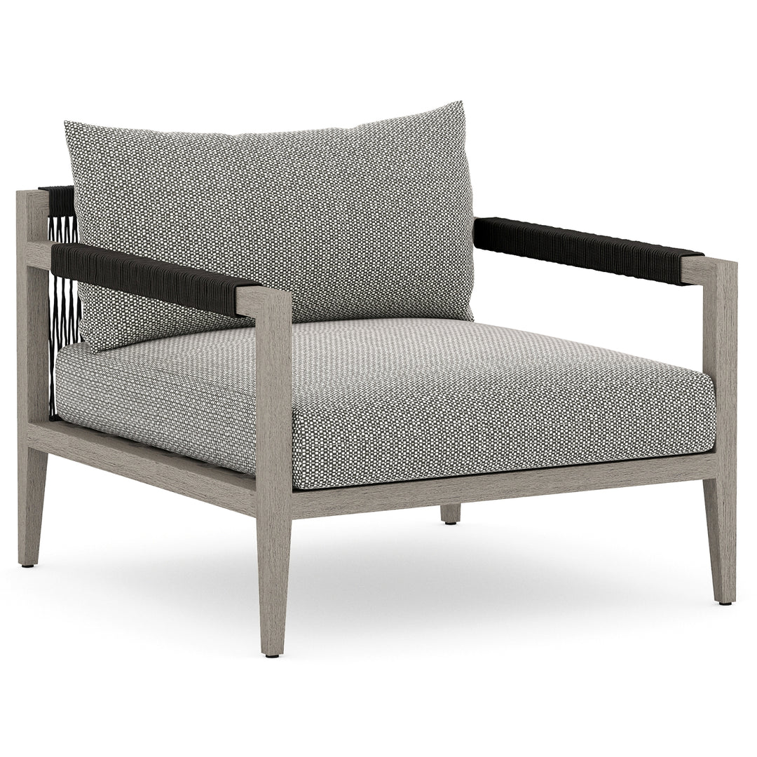 SHERWOOD OUTDOOR CHAIR: WEATHERED GREY