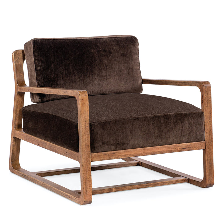 Rustic Chocolate Lounge Chair