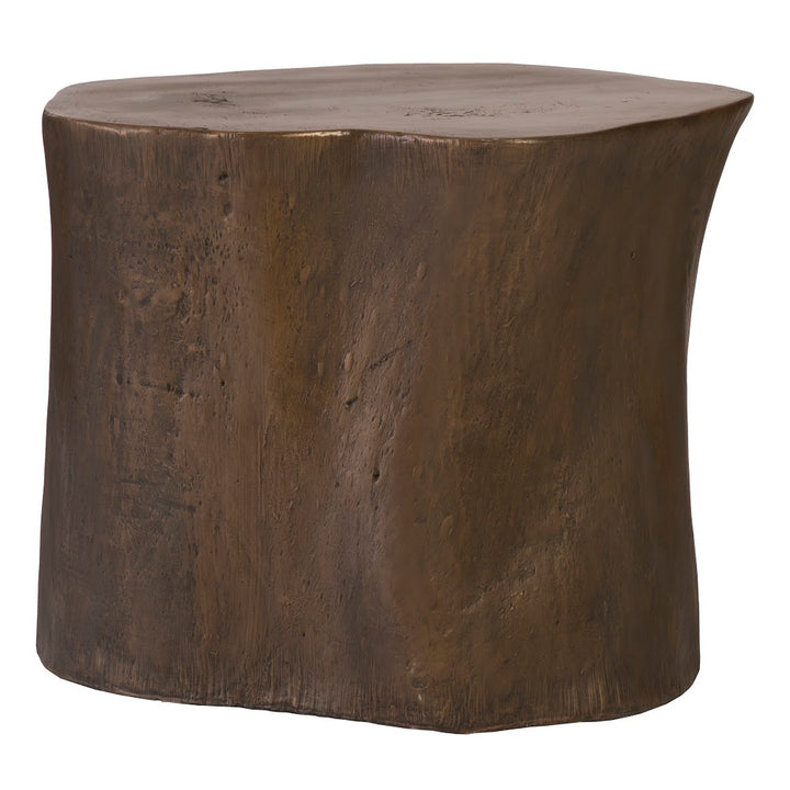 LOG BRONZE 60" ROUND DINING TABLE