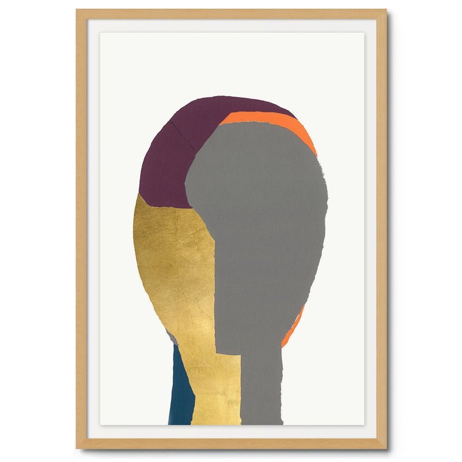 "SILHOUETTE" GOLD EMBELLISHED GLASS FRAMED ART SERIES