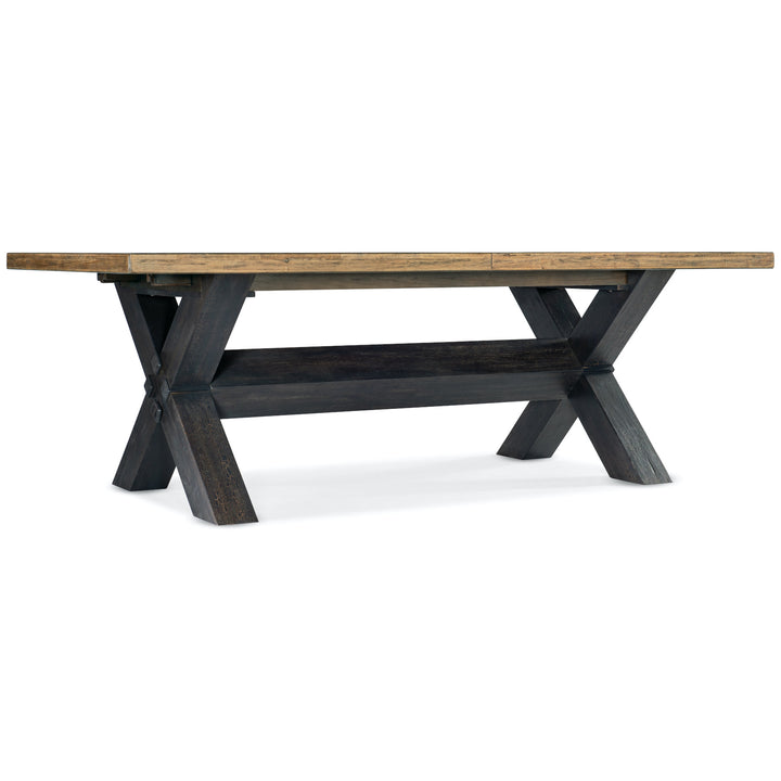 BIG SKY TRESTLE DINING TABLE w/ 2-20" LEAVES
