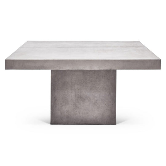 59" SQUARE CONCRETE DINING TABLE