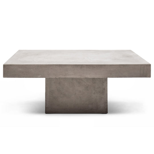 CONCRETE SLAB COFFEE TABLE: SQUARE