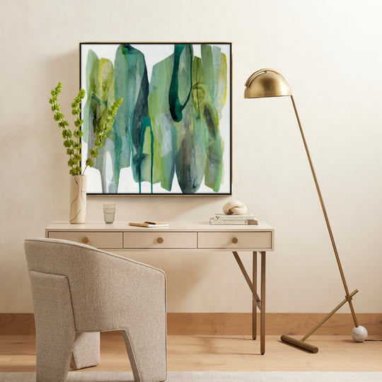 "VIRIDIS" DIPTYCH CANVAS ART