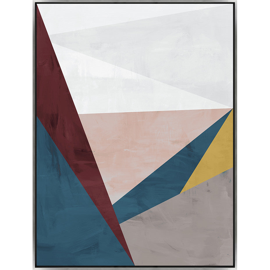"WE ARE TRIANGLES" CANVAS ART DIPTYCH