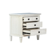 ABBY WHITE WASHED ACACIA BEDSIDE CHEST