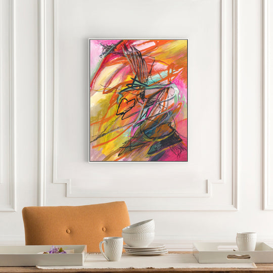 "ABSTRACT 303" CANVAS ART