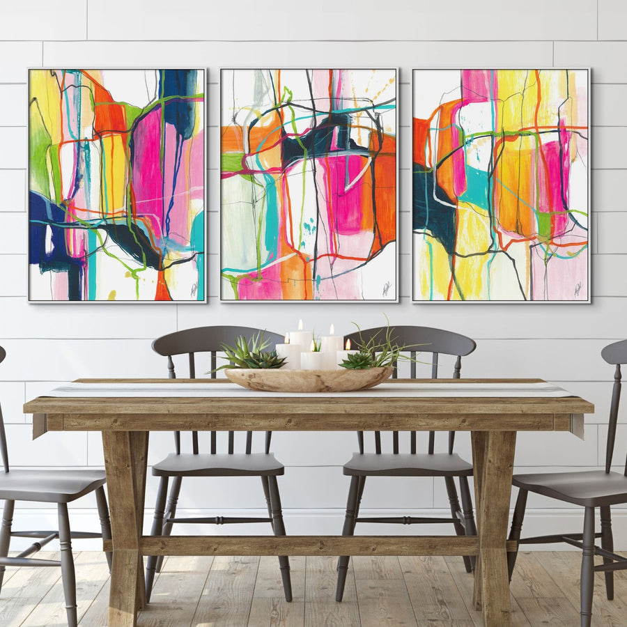 "ABSTRACT 319" CANVAS ART