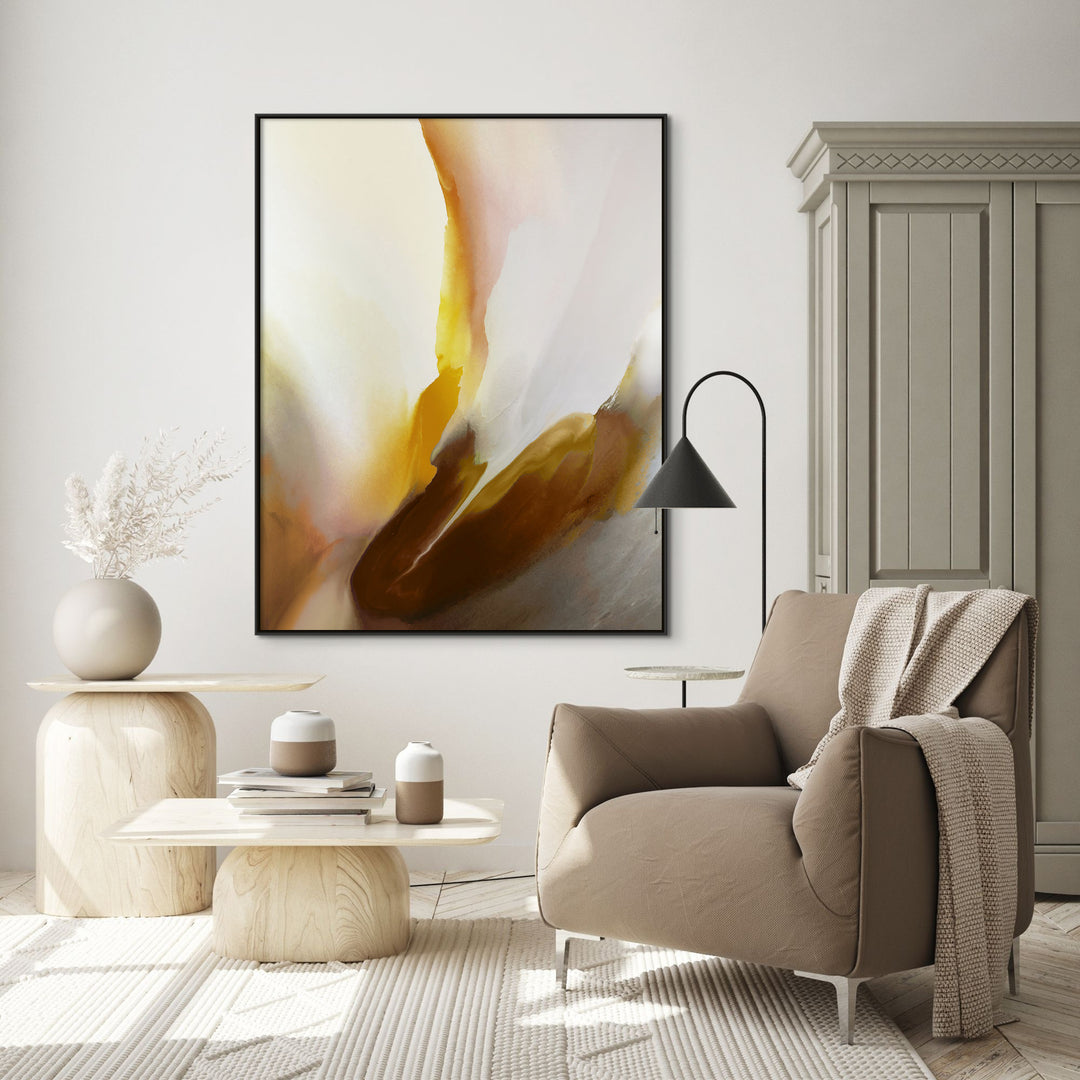"ABSTRACT FORM 1" CANVAS ART