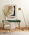 ADARA KNOLL NATURAL BOUCLE SWIVEL CHAIR