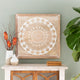 ADRI RUSTIC WHITE WOODEN WALL ART