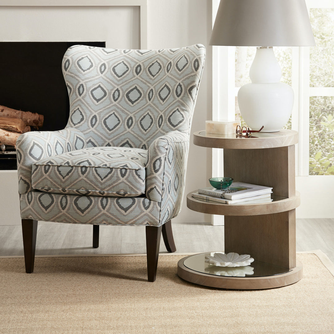 AFFINITY 3-TIER CIRCLE END TABLE