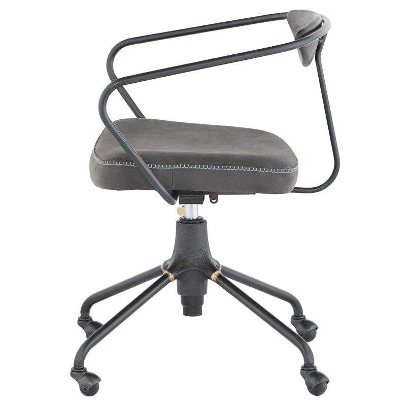 AKRON OFFICE CHAIR: STORM BLACK