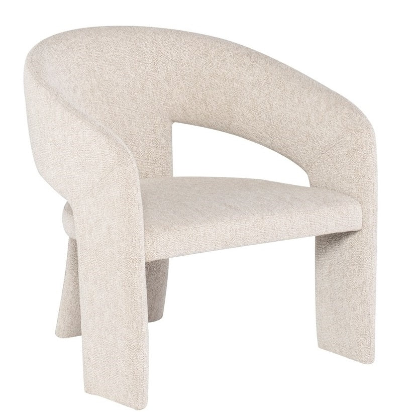 ANISE BOUCLE FABRIC ACCENT CHAIR