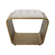 ANTIQUE GOLD HOOP SMALL BENCH