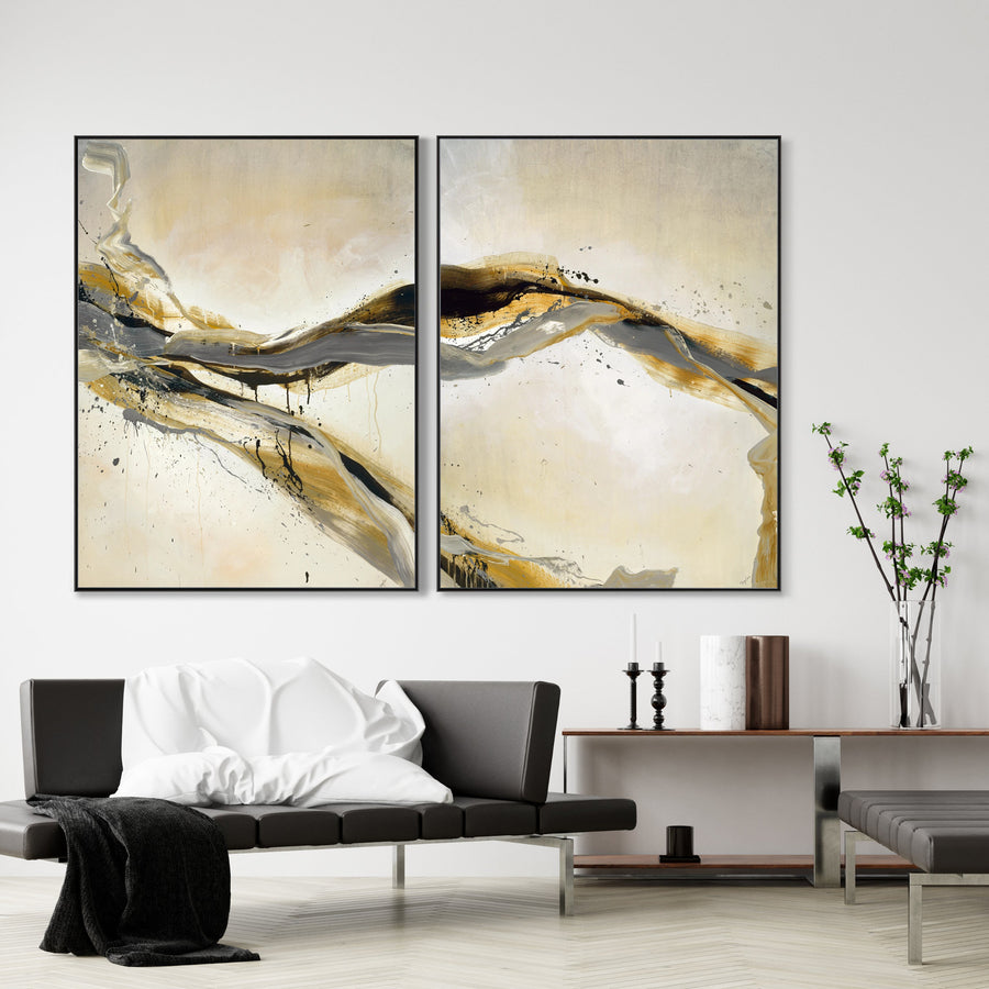 "ASCENT II" CANVAS ART