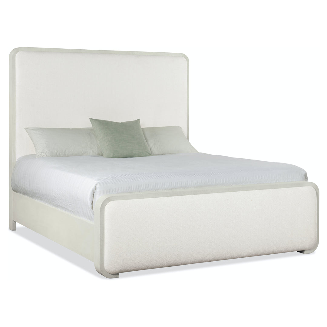 ASHORE UPHOLSTERED PANEL BED