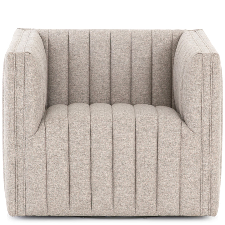 AUGUSTINE CHANNEL TUFTED SWIVEL CHAIR