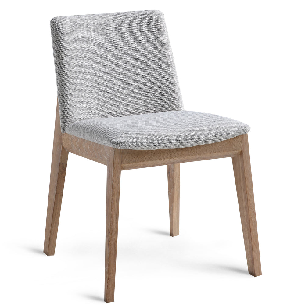 AUSTIN GREY + WHITE OAK DINING CHAIR | SET OF 2