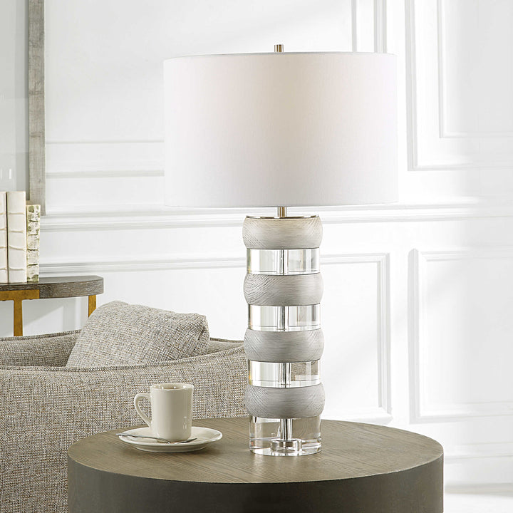 BAND TOGETHER CRYSTAL TABLE LAMP
