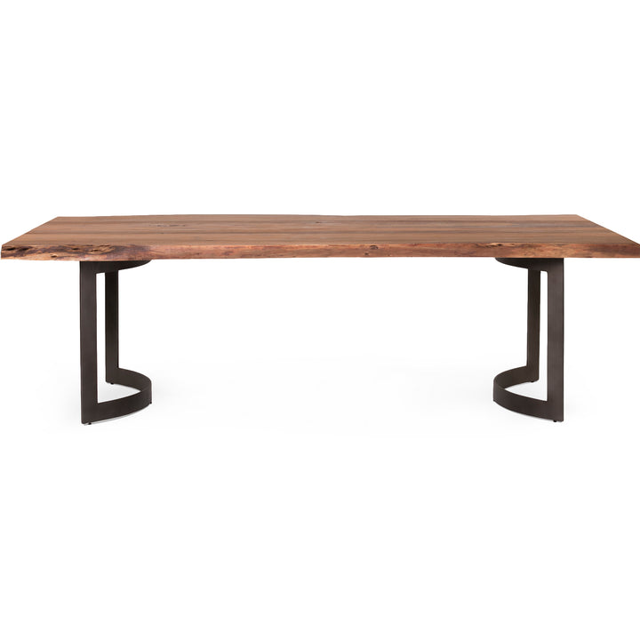 BENT LIVE-EDGE DINING TABLE