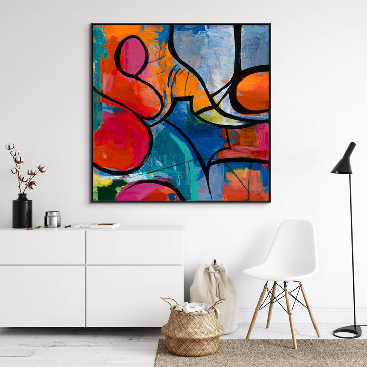 "BETWEEN LOVE AND PASSION" CANVAS ART