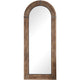 BURLINGTON ARCH NATURAL WOOD FLOOR MIRROR