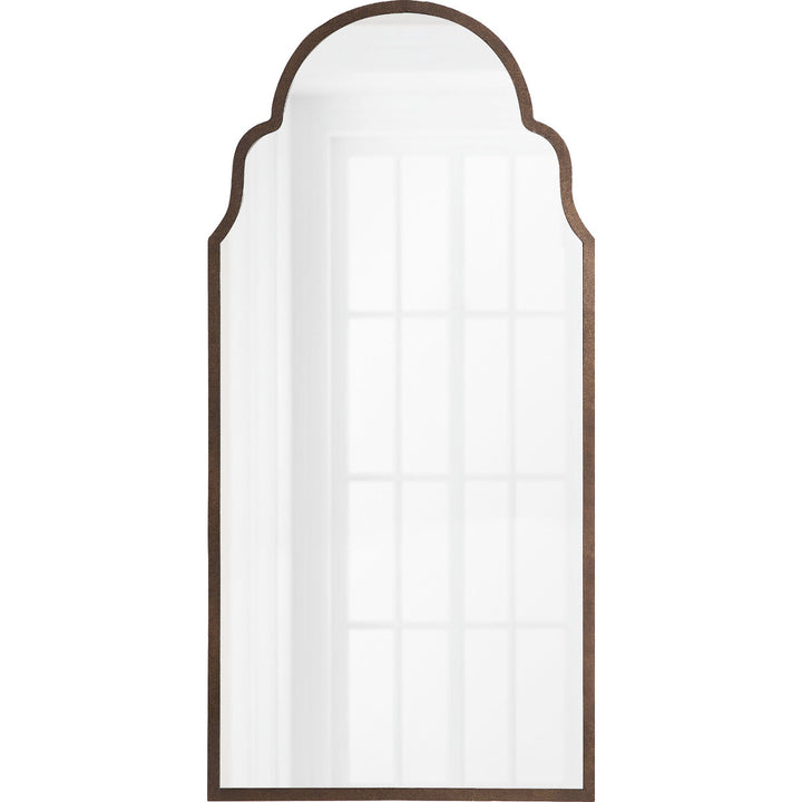 BURNISHED ARCH TALL MIRROR
