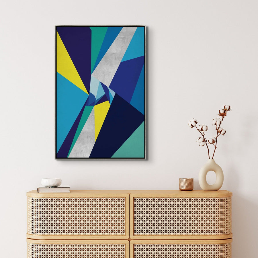 "CHROMATIC HARMONY II" CANVAS ART