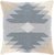 ARIZONA KILIM PILLOW: DENIM, KHAKI