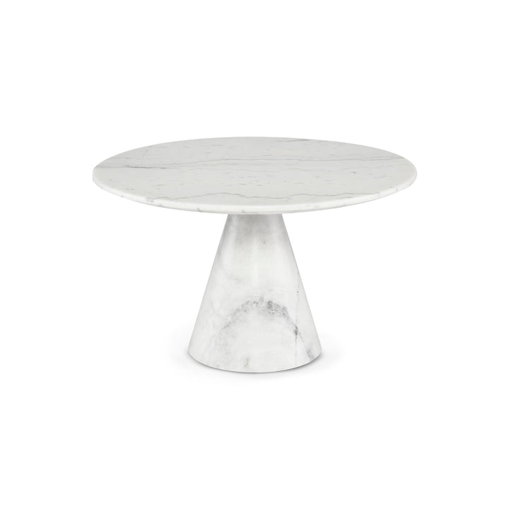 CLAUDIO WHITE MARBLE COFFEE TABLE