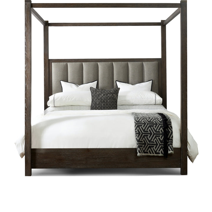 CLEARY CEMENT CANOPY KING BED