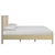 COCO ALMOND CANE PANEL BED