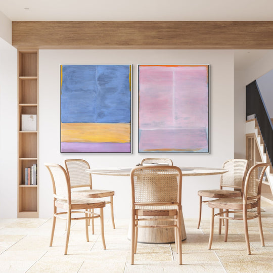 "COLORFUL SANDS II" CANVAS ART