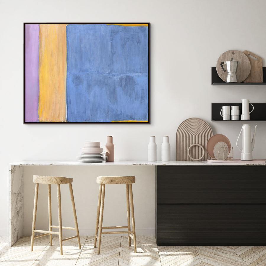 "COLORFUL SANDS II" CANVAS ART
