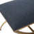 GOLD CROSSING SMALL BENCH: NAVY