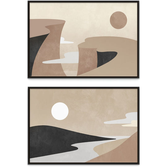 "DAY AND NIGHT" CANVAS ART