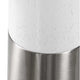 DIXON WHITE & NICKEL ACCENT TABLE