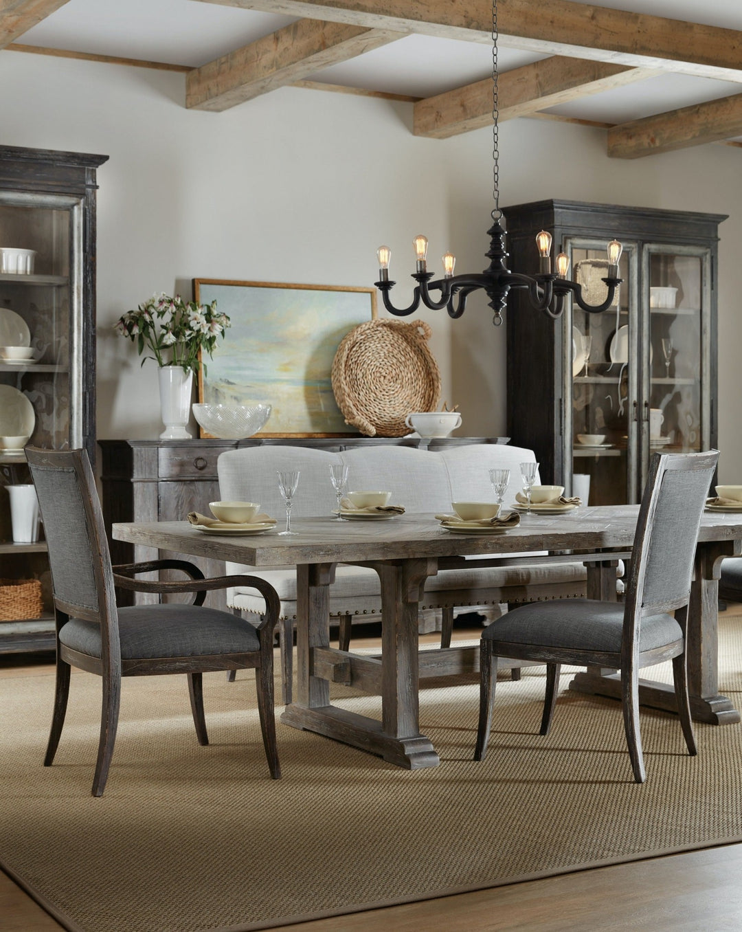 DUSTY SHOALS EXTENSION DINING TABLE