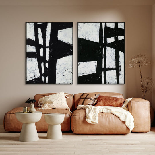 "FOLDED IN I" CANVAS ART