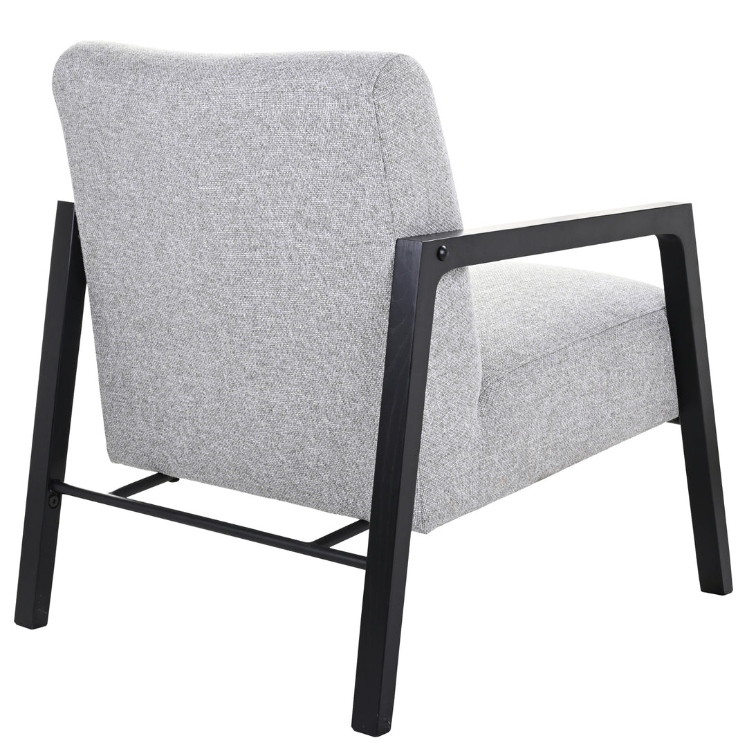 modern grey arm chair
